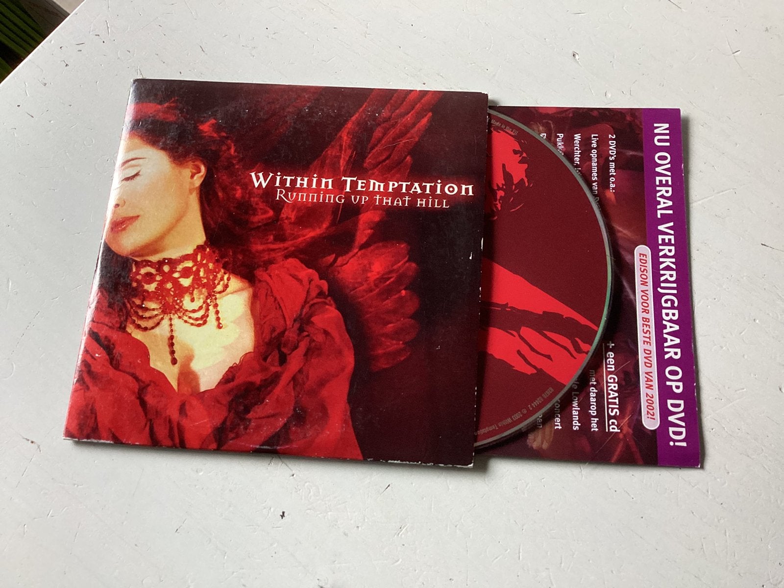 Within Temptation - Running up that hill, Verzenden, Zo goed als nieuw, Rock en Metal