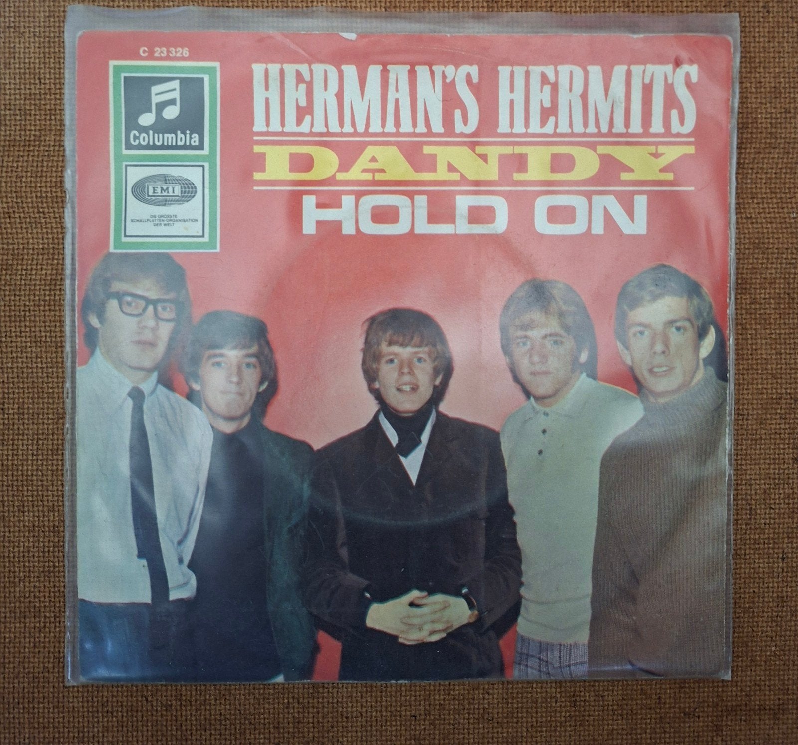 Hermits, Herman - Dandy - Single is TOP, Ophalen of Verzenden, Gebruikt, 7 inch, Pop