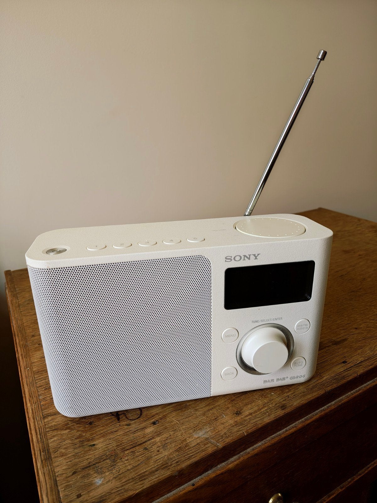 Sony DAB radio XDR-S61D - Nette staat, Audio, Tv en Foto, Radio's, Ophalen of Verzenden, Zo goed als nieuw, Radio