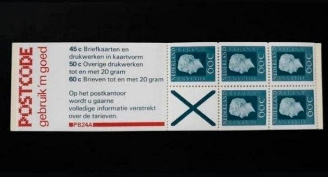 Postzegelboekje PB 24a postfris, Postzegels en Munten, Postzegels | Nederland, Ophalen of Verzenden