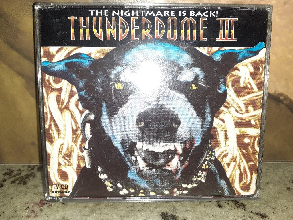THUNDERDOME 3, 2CD, gabber, hardcore, Hardcore, Ophalen of Verzenden, Zo goed als nieuw, Verzamelalbum