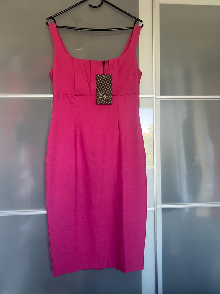 Vintage Diva jurk NIEUW, Nieuw, Ophalen of Verzenden, Knielengte, Roze