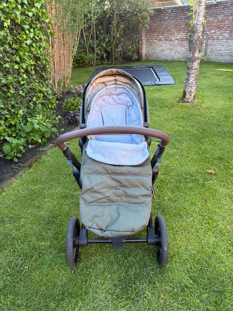Joolz Day+ Combiwagen Marvelous Green (2021) met accessoires, Gebruikt, Combiwagen, Met reiswieg, Ophalen