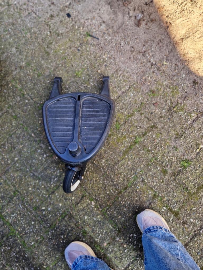 meerijd plankje voor achter kinderwagen., Ophalen, Gebruikt