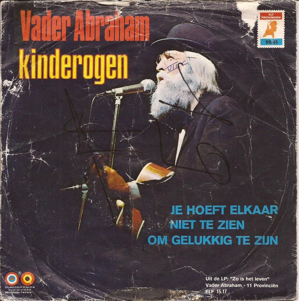 Vader Abraham - Kinderogen, Gebruikt, 7 inch, Single, Nederlandstalig