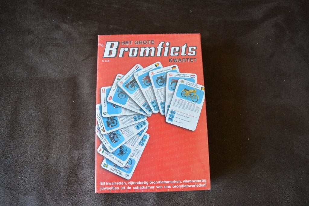 het grote bromfiets kwartet, Verzamelen, Ophalen of Verzenden, Nieuw, Kwartet(ten)