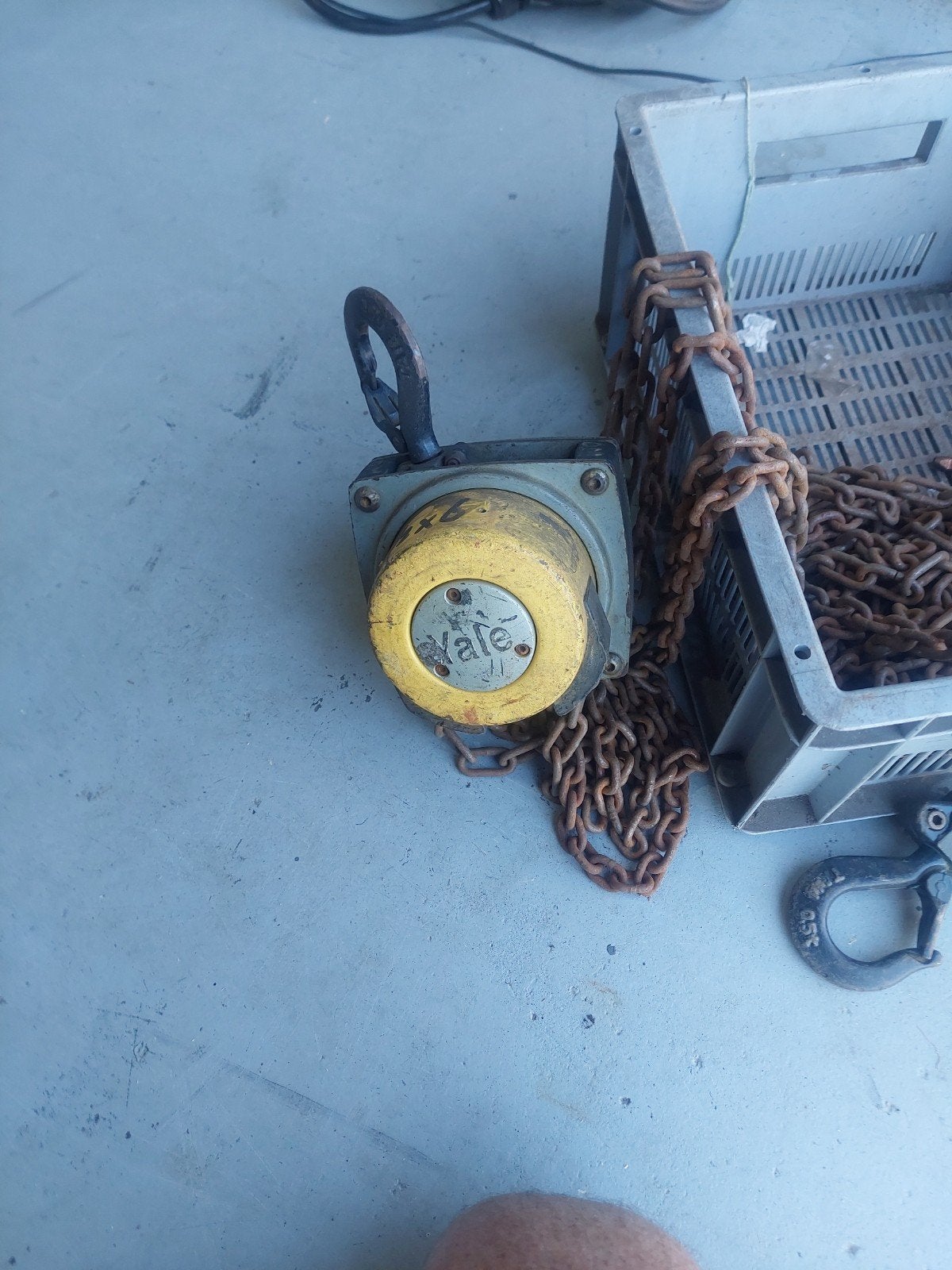 Yale Handtakel / Kettingtakel 1/2 Ton, Doe-het-zelf en Verbouw, Ophalen, Gebruikt, Handmatig