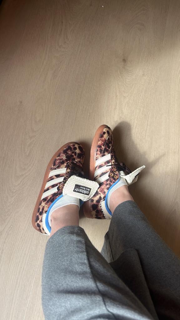 Adidas Samba Wales Bonner Leopard, Ophalen, Overige kleuren, Nieuw, Sneakers of Gympen