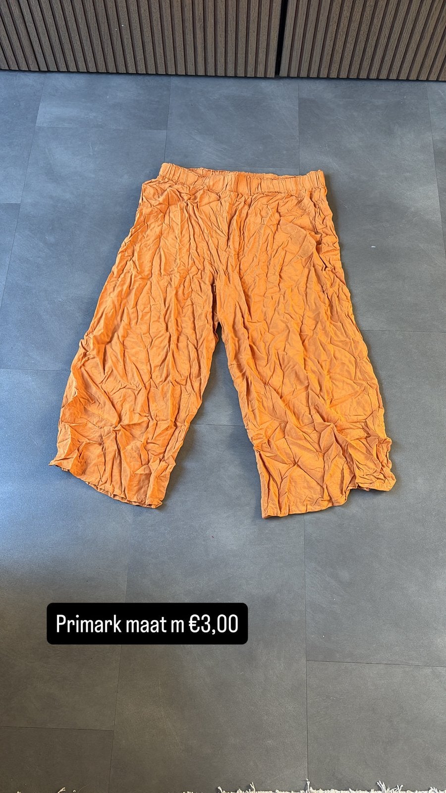 Leuke luchtige oranje broek van Primark, Kleding | Dames, Maat 38/40 (M), ., Oranje, Ophalen of Verzenden