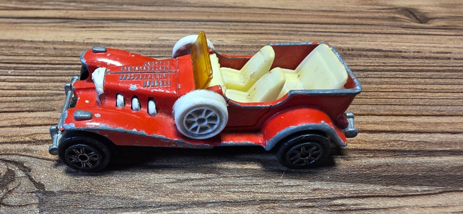 Majorette Excalibur Speelgoedauto - Vintage Rood, Ophalen of Verzenden, Gebruikt