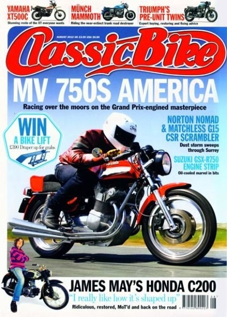 Classic Bike Magazine augustus 2012, Verzenden, Gelezen