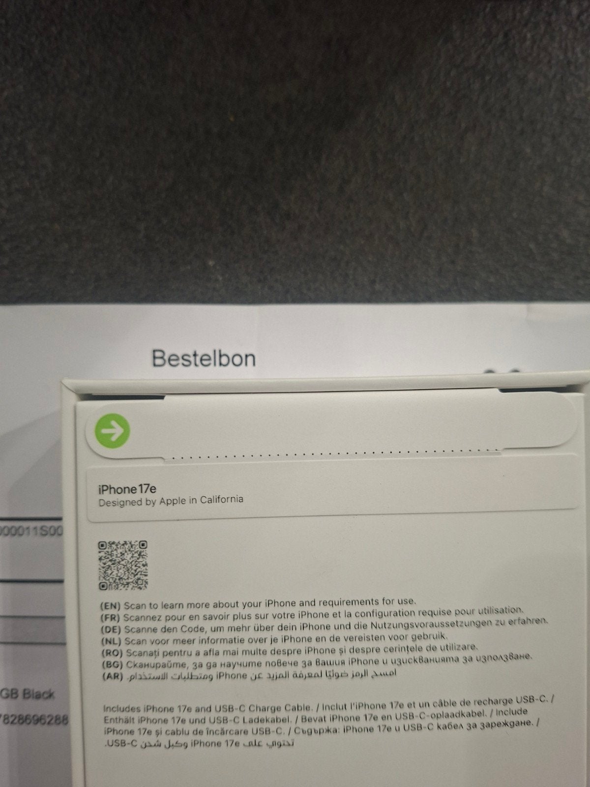 ıphone  17 E, Computers en Software, MacBook Pro, Ophalen of Verzenden, 4 Ghz of meer, Nieuw