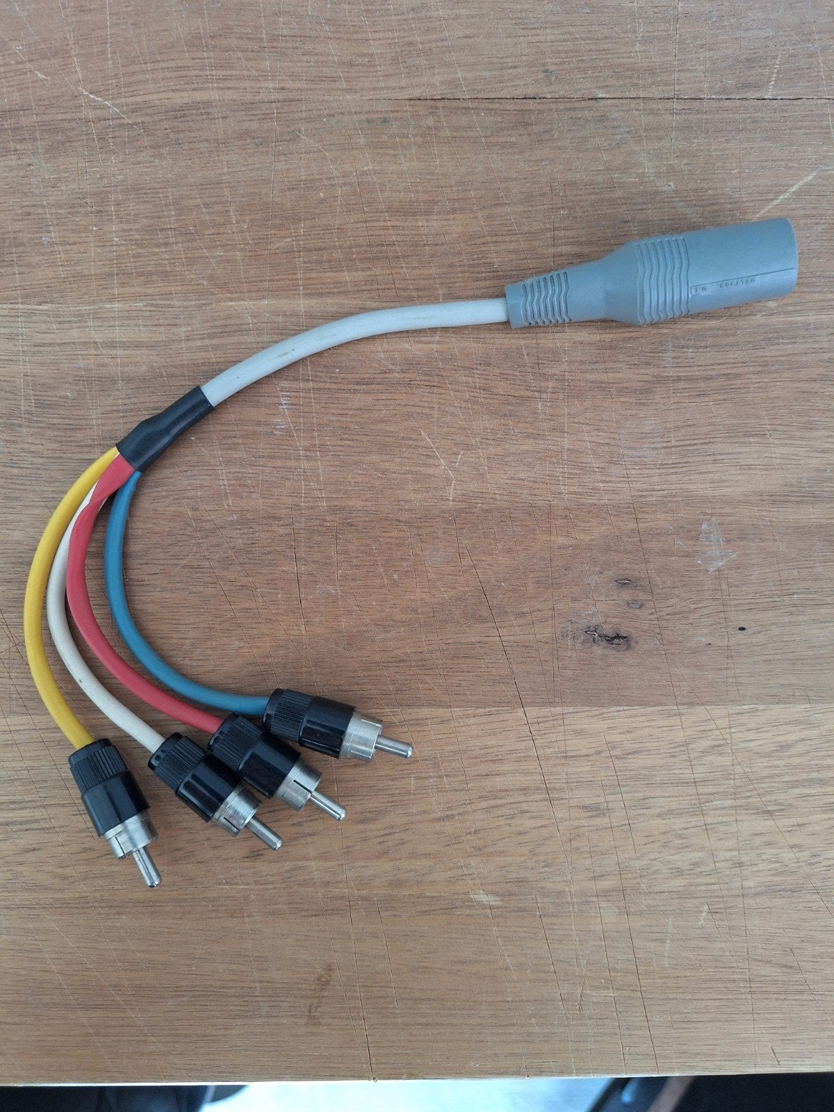 AV-adapterkabel: Jack naar Tulp/RCA (Audio/Video), Ophalen of Verzenden, Gebruikt, Minder dan 2 meter, Overige kabels