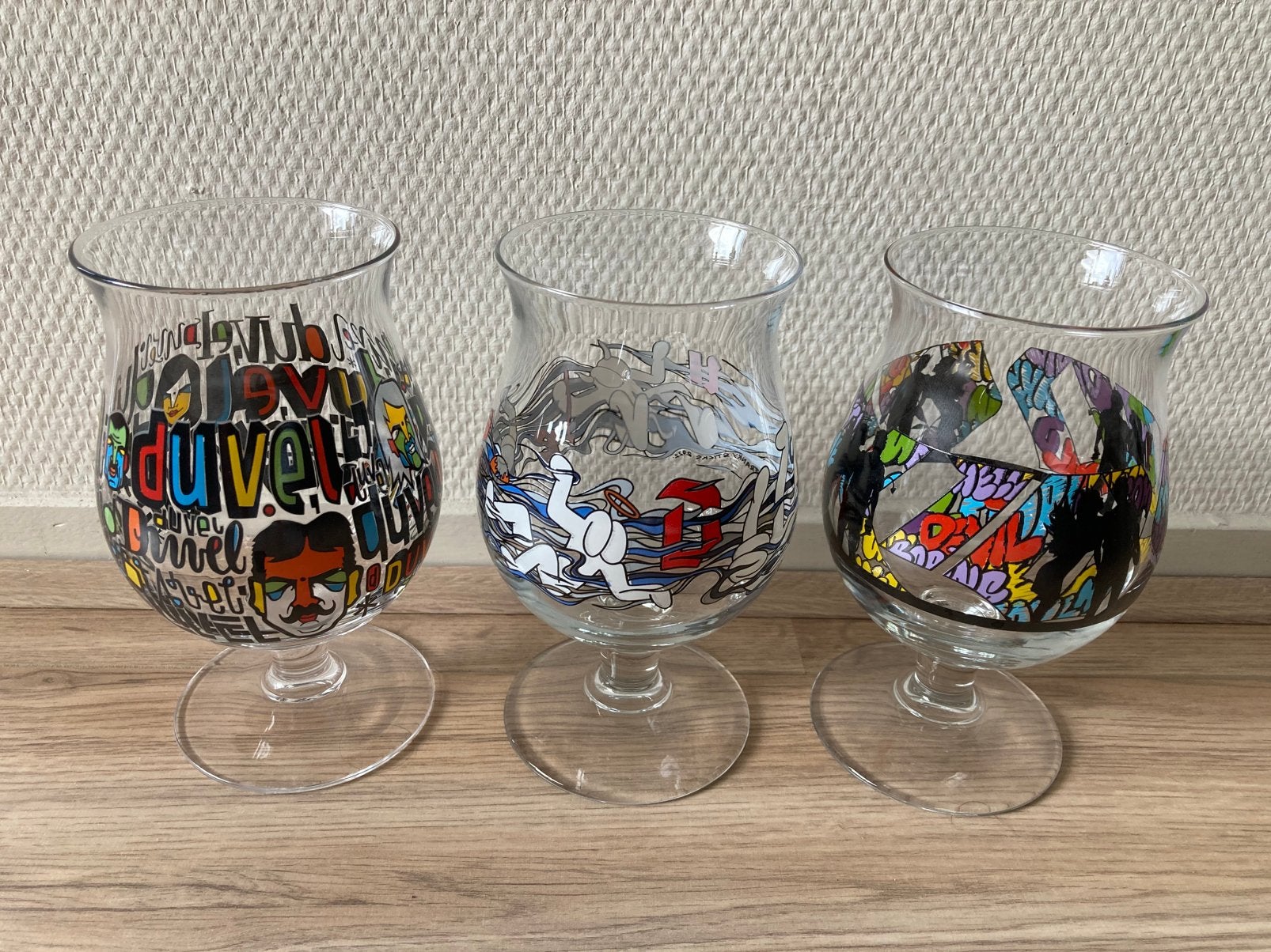 Limited editions Duvel bierglazen, Ophalen, Nieuw, Bierglas