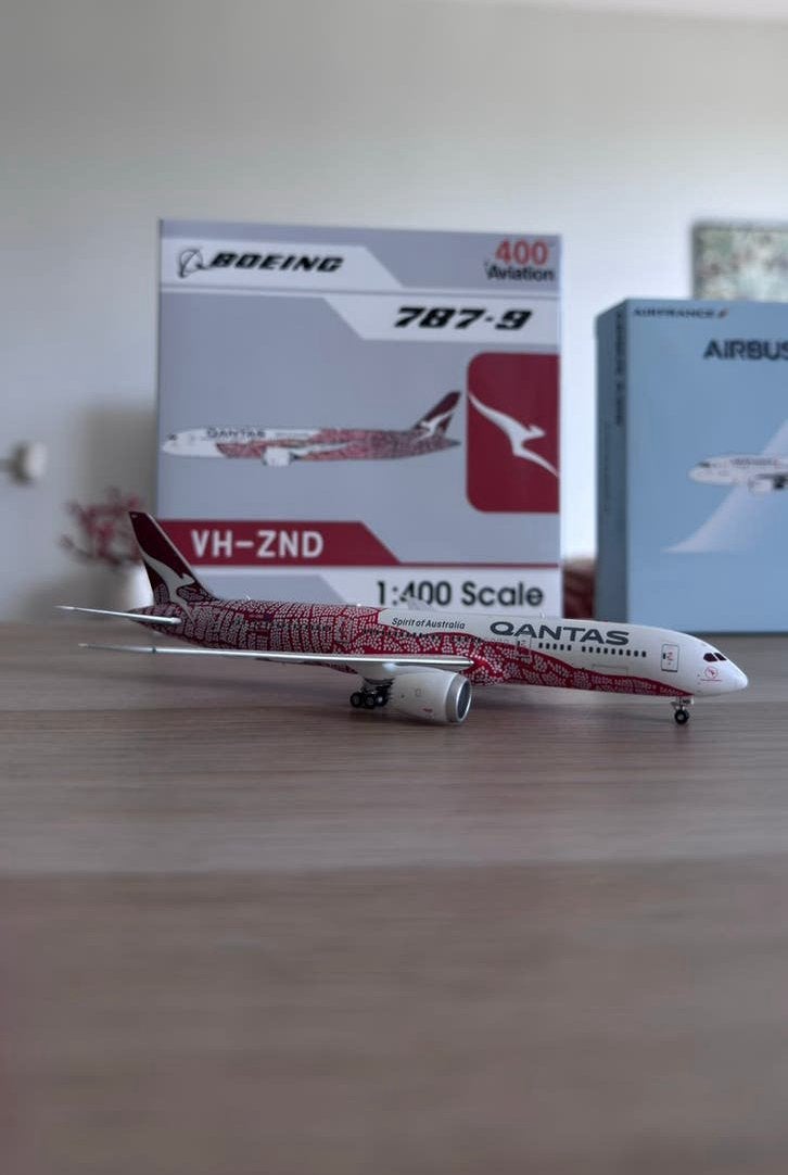 Qantas Boeing 787-9 1:400 Aviation400, Ophalen of Verzenden, Zo goed als nieuw, Schaalmodel