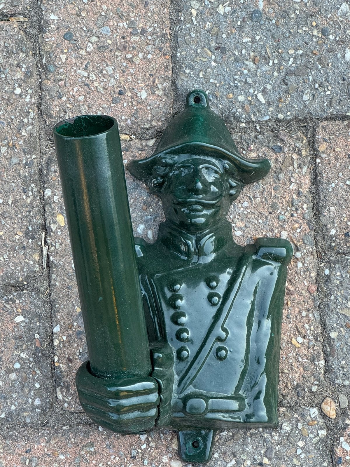 Vintage decoratieve vlaggenmast, Diversen, Ophalen, Zo goed als nieuw