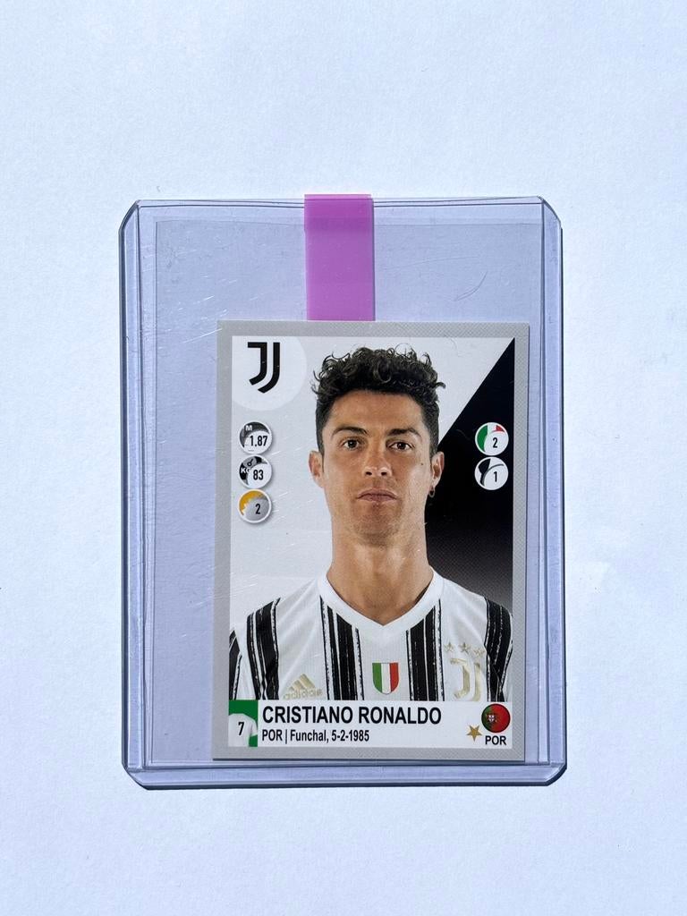 Cristiano Ronaldo 2021 Panini Calciatori Juventus, Ophalen of Verzenden, Nieuw, Sticker