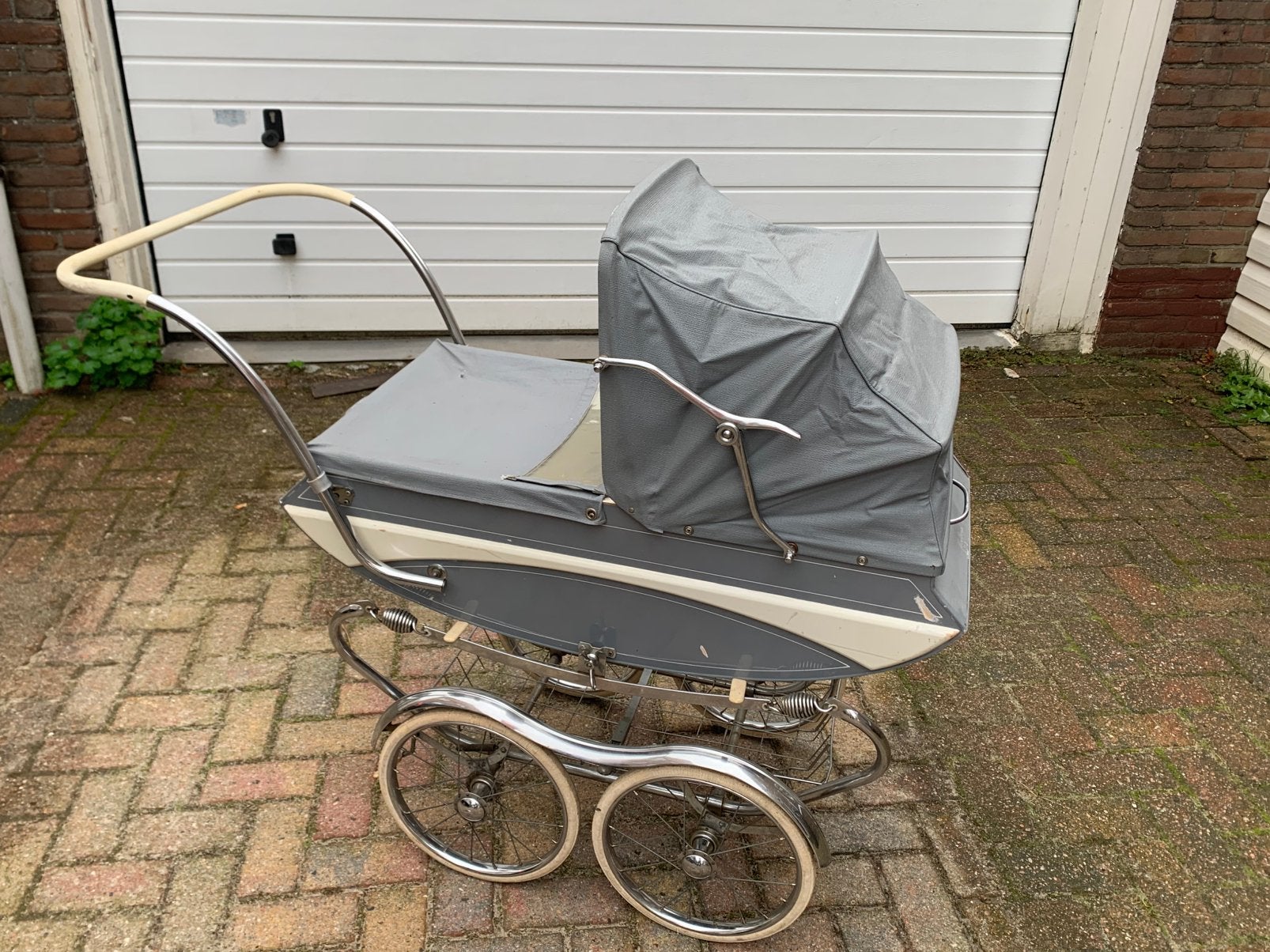 Vintage Koelstra kinderwagen, Ophalen, Gebruikt, Kinderwagen, Overige merken