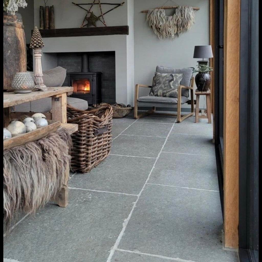 AKTIE DEZE WEEK! BOURGONDISCHE DALLEN, CATHEDRAAL GREY, Ophalen of Verzenden, Nieuw, 75 m² of meer