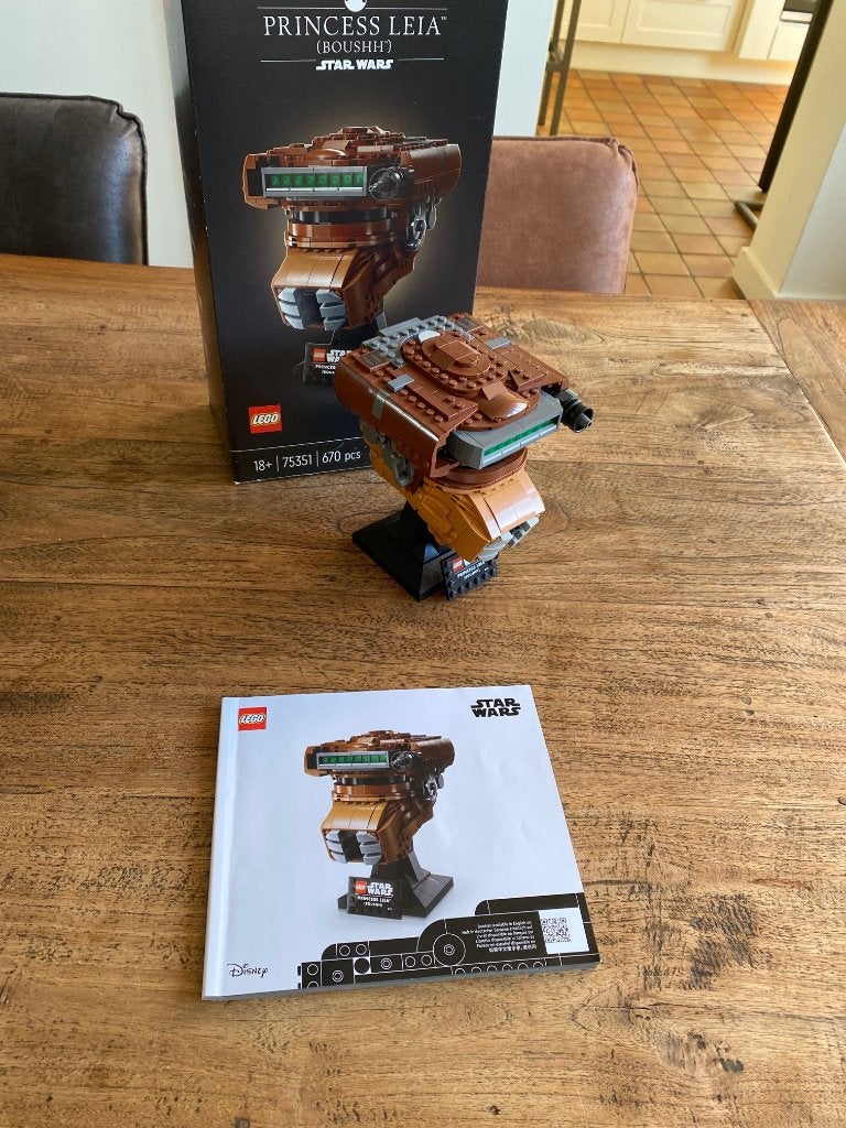 Lego Star Wars 75351 Princess Leia (Boushh), Compleet, Star Wars, Lego, Ophalen of Verzenden