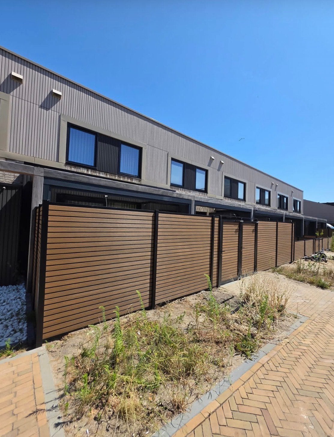 Schutting & poorten | Composiet | Levering & montage, Ophalen of Verzenden, Nieuw, 250 cm of meer, Planken