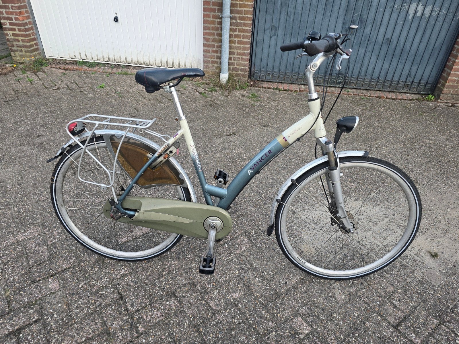 Avancer damesfiets met 3 versnellingen en lage instap, Fietsen en Brommers, Overige merken, Velgrem, (Extra) lage instap, Ophalen of Verzenden