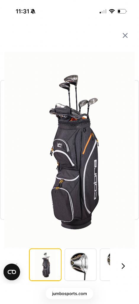 Cobra Complete Golf Set Fly XL 2025 (Heren), Ophalen, Zo goed als nieuw, Set, Overige merken