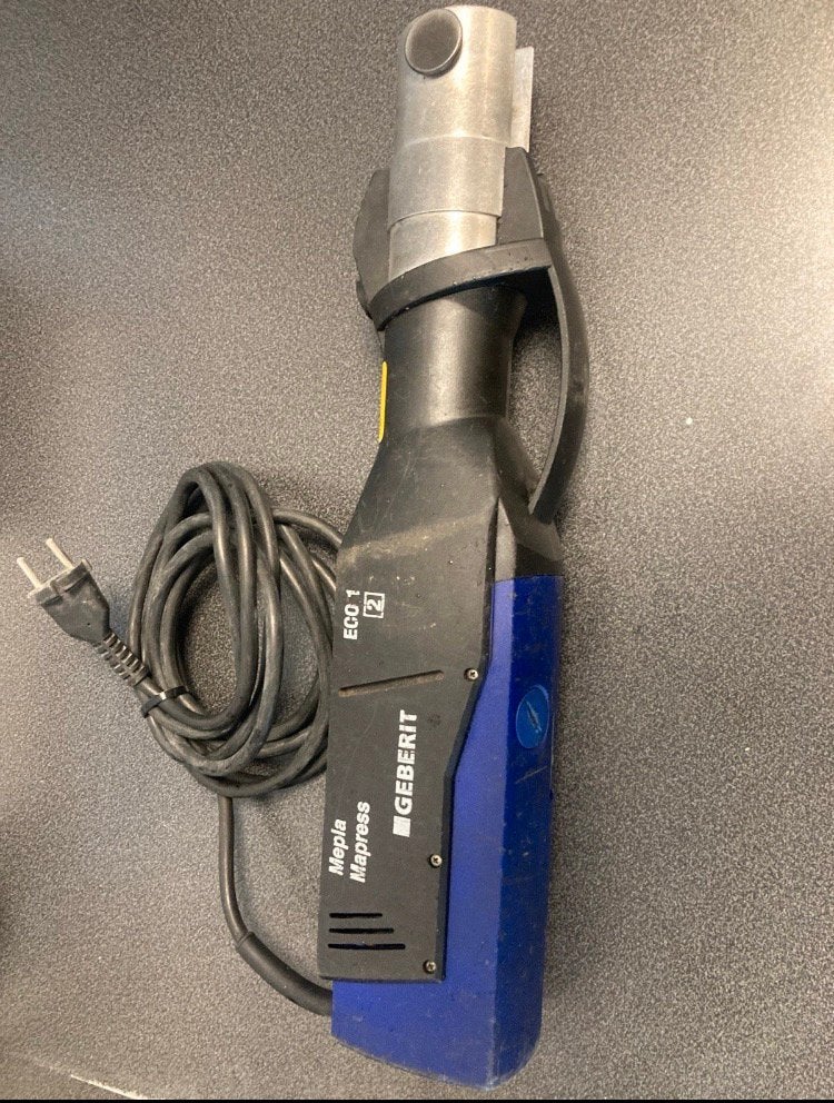 Geberit 230V Perstang ECO 1 met TH16 persbek, Ophalen of Verzenden, Gebruikt