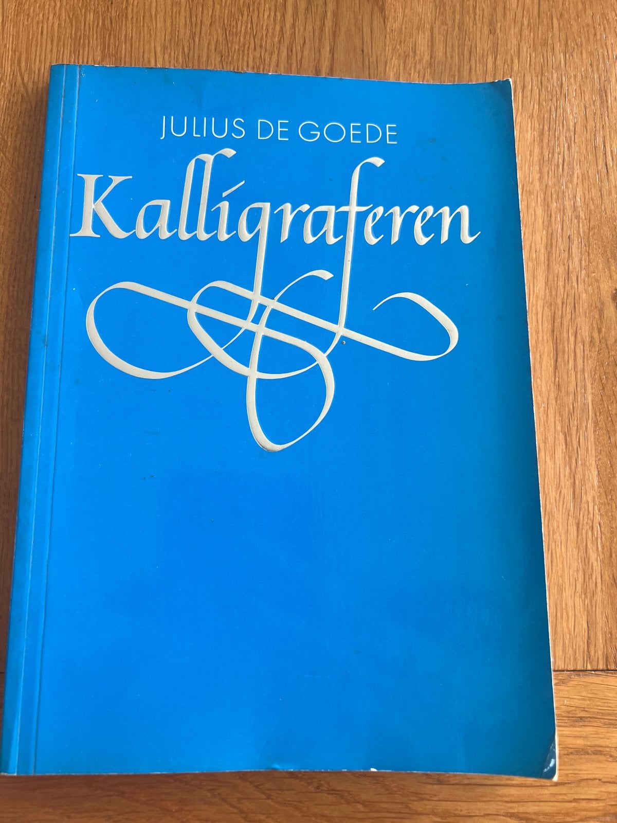 Kalligraferen - Julius de Goede (Boek), Ophalen of Verzenden, Gelezen, Overige onderwerpen