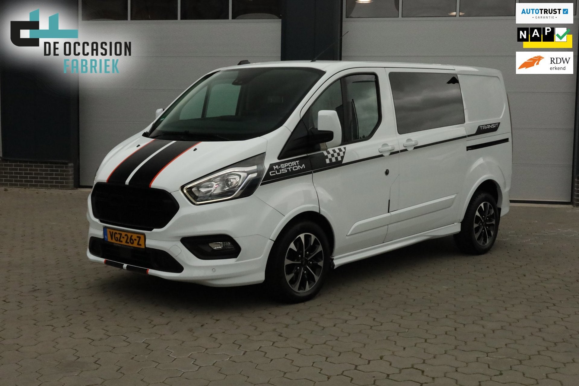 Ford Transit Custom 320 2.0 TDCI L1H1 Sport DC Navi 2x Schui, Auto's, Bestelauto's, Bedrijf, Te koop, ABS, Achteruitrijcamera