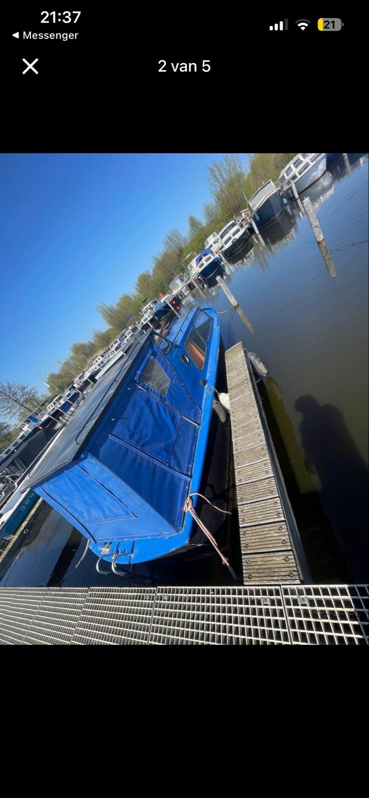 Kajuit vaar klaar vraag prijs 3500 bieden mag ook, Ophalen of Verzenden, Gebruikt, Motor en Techniek, Zeilboot of Motorboot