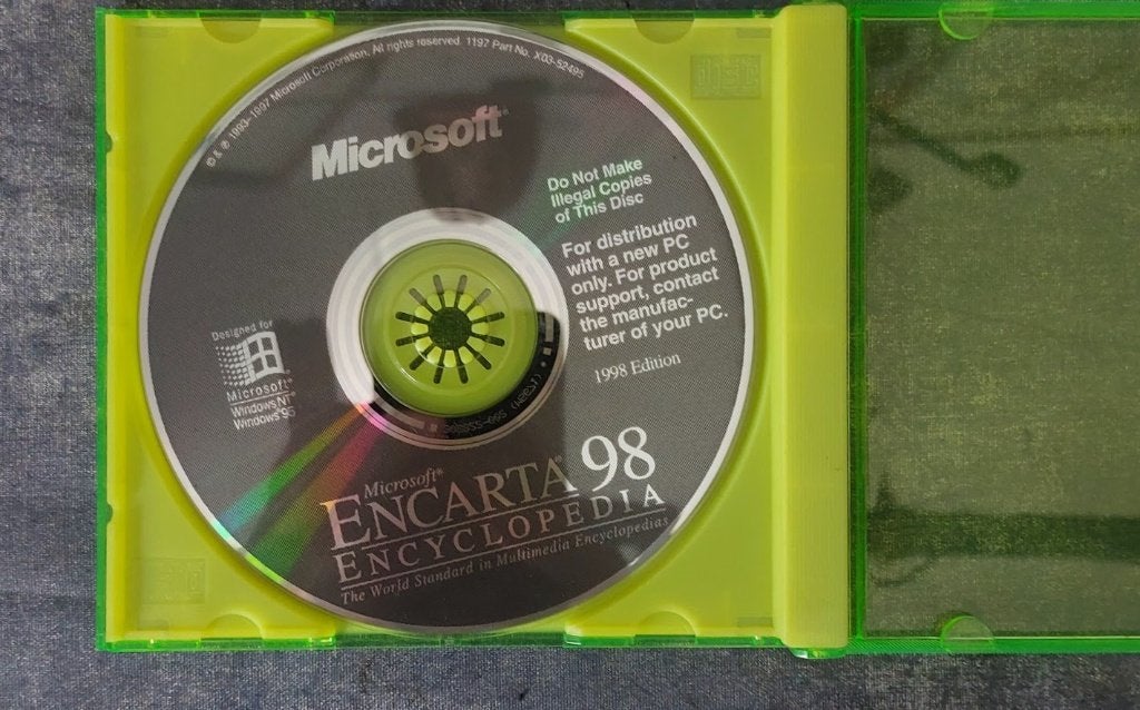 Encarta 98 op CD-rom [6061]  [CoSoed], Computers en Software, Educatie- en Cursussoftware, Ophalen of Verzenden, Zo goed als nieuw