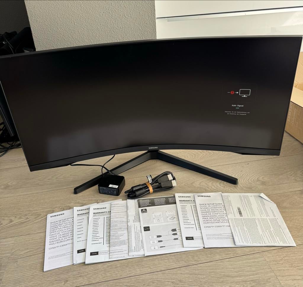 Samsung Odyssey G5 34” Ultrawide Monitor, Computers en Software, Monitoren, Gaming, HDMI, Curved, VA