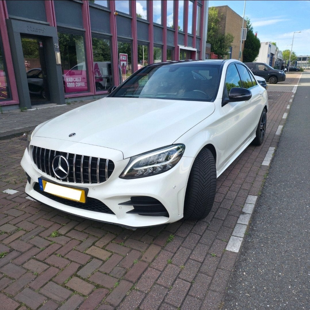 Mercedes-Benz C-Klasse C180 156pk 9G-TRONIC 2019 Wit, Auto's, 1800 kg, Euro 6, Wit, Adaptive Cruise Control
