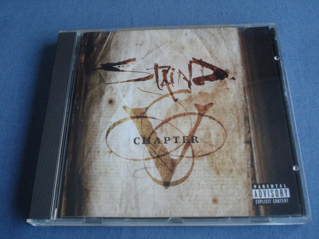 STAIND - CHAPTER V grunge , alt rock, Gebruikt, Ophalen of Verzenden, Inclusief boekje, Alternative Rock