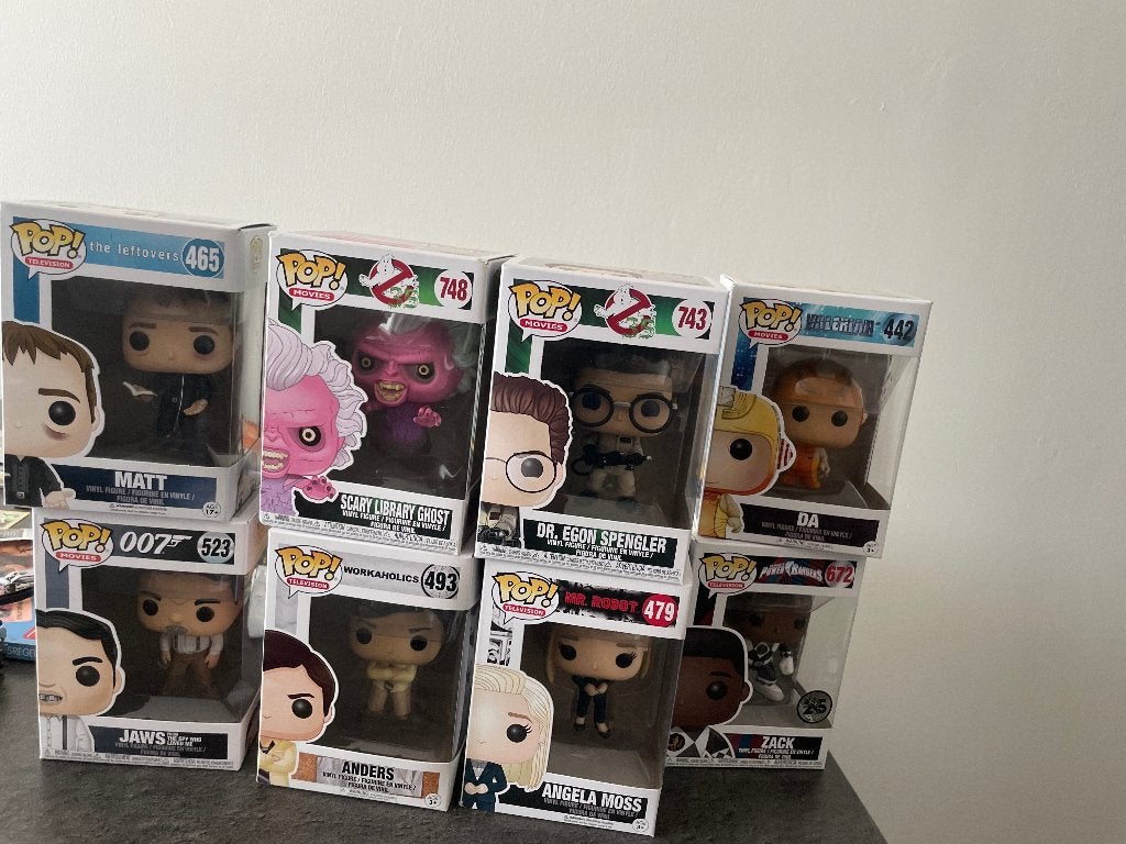 Funko set 8 stuks, Ophalen, Zo goed als nieuw