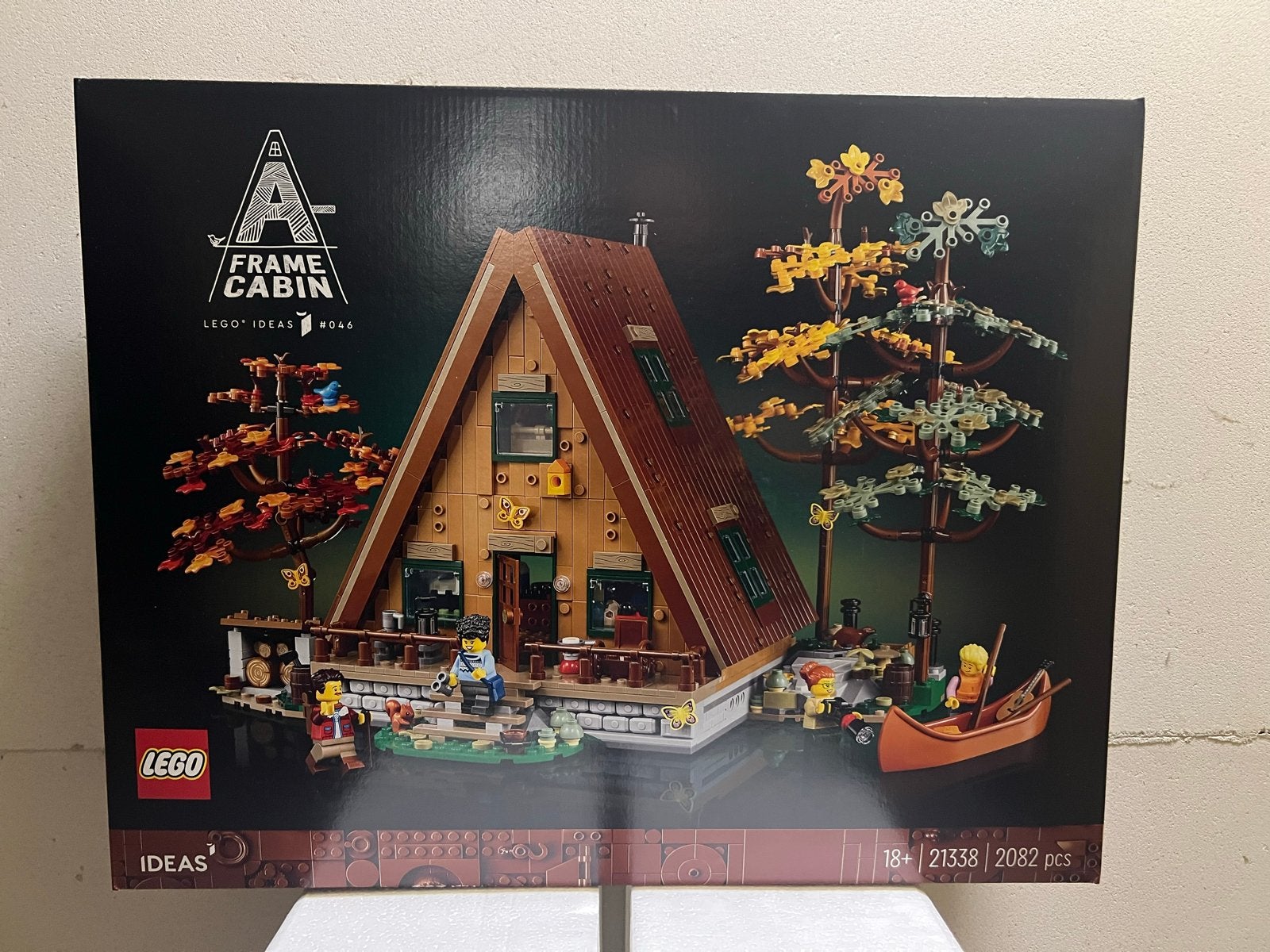 LEGO Ideas A-Frame Cabine (21338) - Nieuw in doos, Ophalen of Verzenden, Nieuw, Overige merken