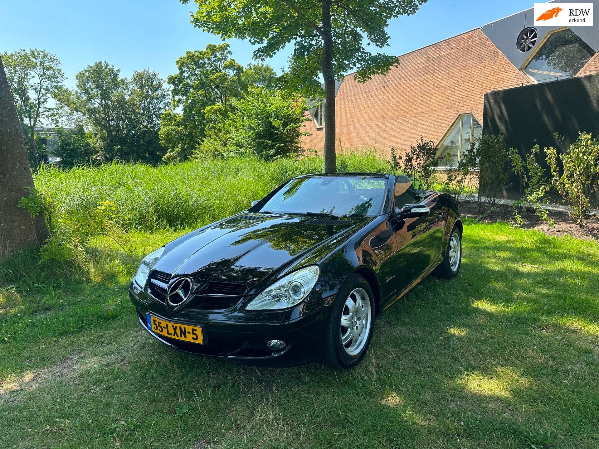Mercedes-Benz SLK-klasse 200 K. Cabrio Airco Carplay NW APK, Achterwielaandrijving, Gebruikt, 4 cilinders, 1796 cc