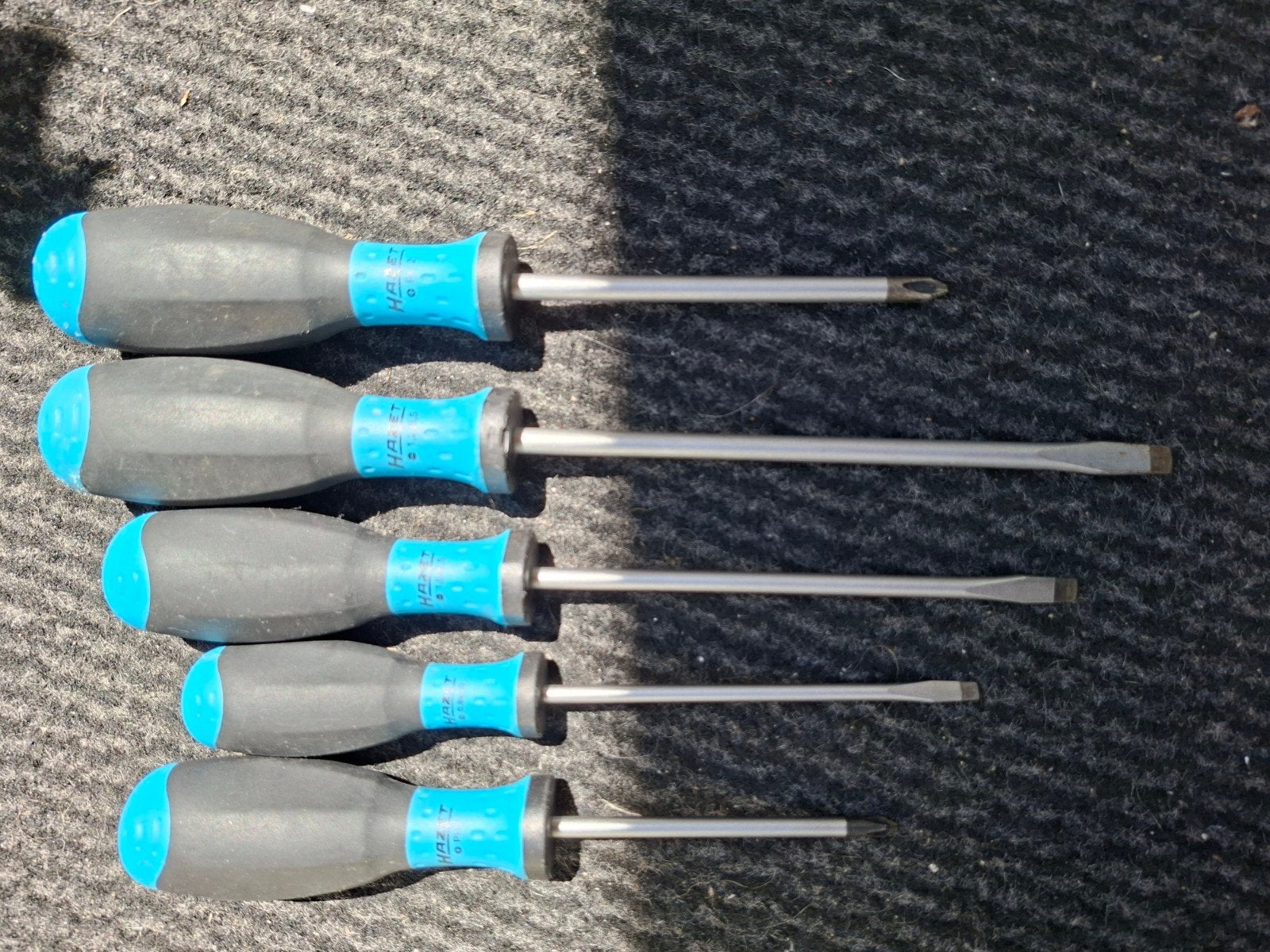 5 Hazet professionele schroevendraaiers set, Ophalen of Verzenden