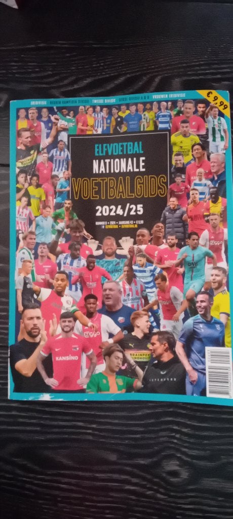 ELF Voetbal Nationale Voetbalgids 2024/25, Ophalen of Verzenden, Gebruikt, Overige sporten, Boek of Tijdschrift
