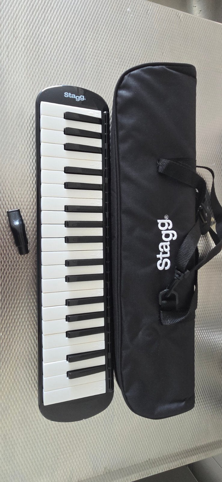 Stagg melodica - Werkt perfect, inclusief draagtas, Muziek en Instrumenten, Blaasinstrumenten | Overige, Ophalen, Zo goed als nieuw