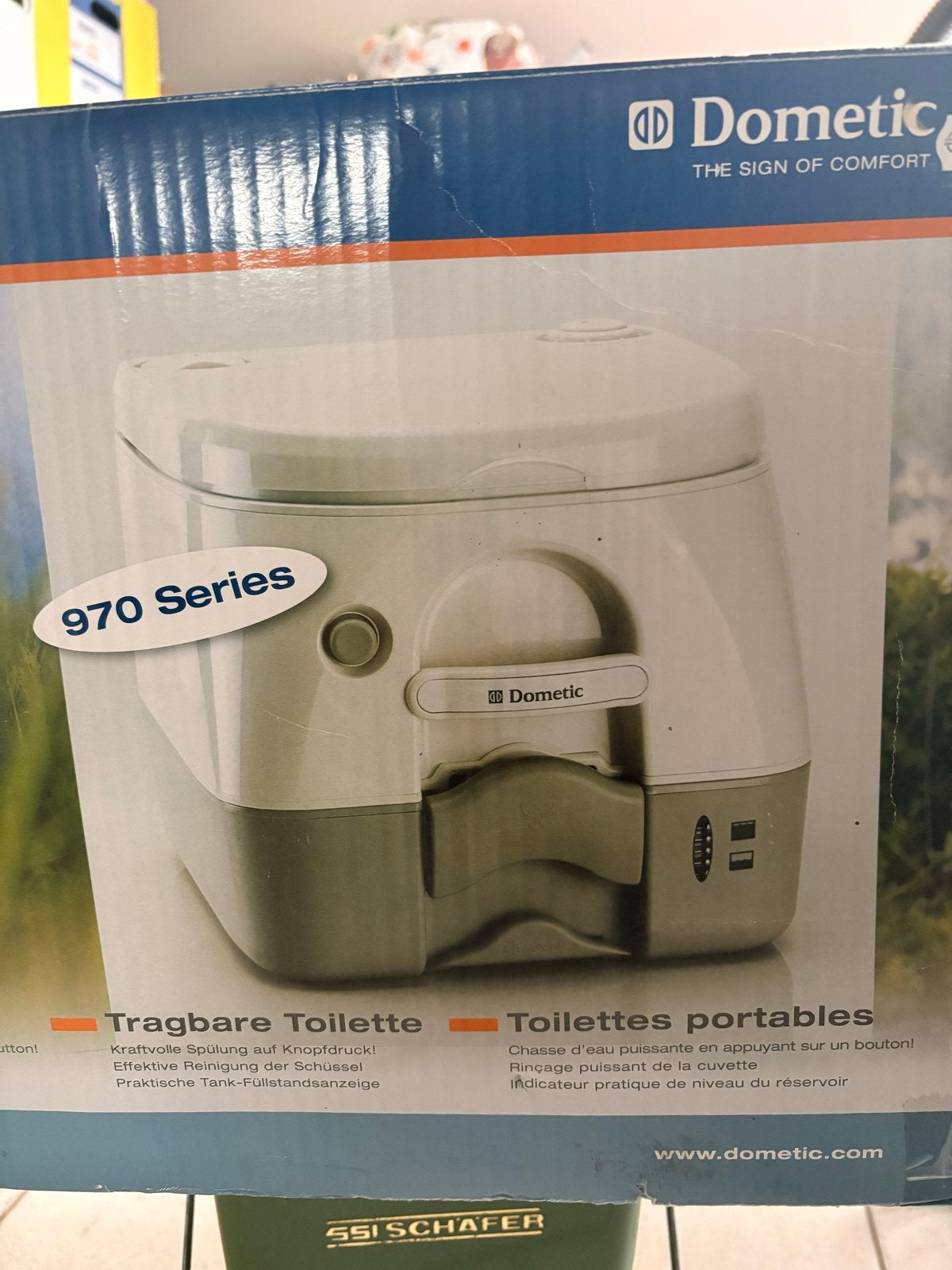 Nieuw Dometic 972 Portable Toilet - Ongebruikt, Ophalen, Nieuw