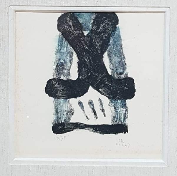 Kumi Sugai(1919)Kl Lithografie "Compositie La Femme" Ges Gen, Ophalen of Verzenden