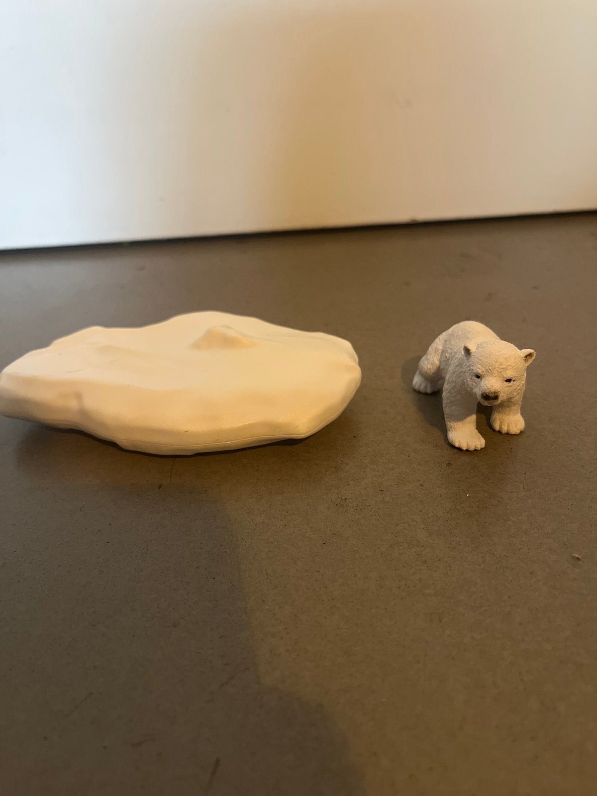 Schleich ijsbeer met ijsschots - Schleich, Verzamelen, Ophalen of Verzenden, Zo goed als nieuw