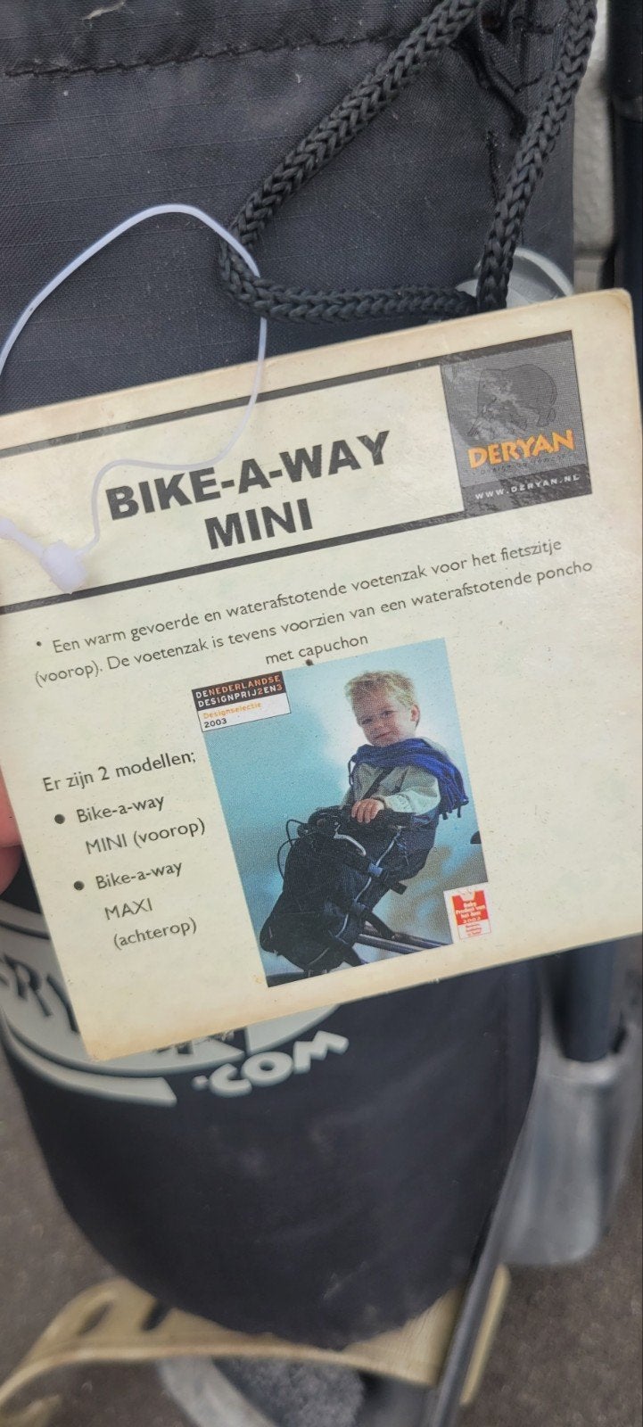 fietsstoeltje, Ophalen, Gebruikt