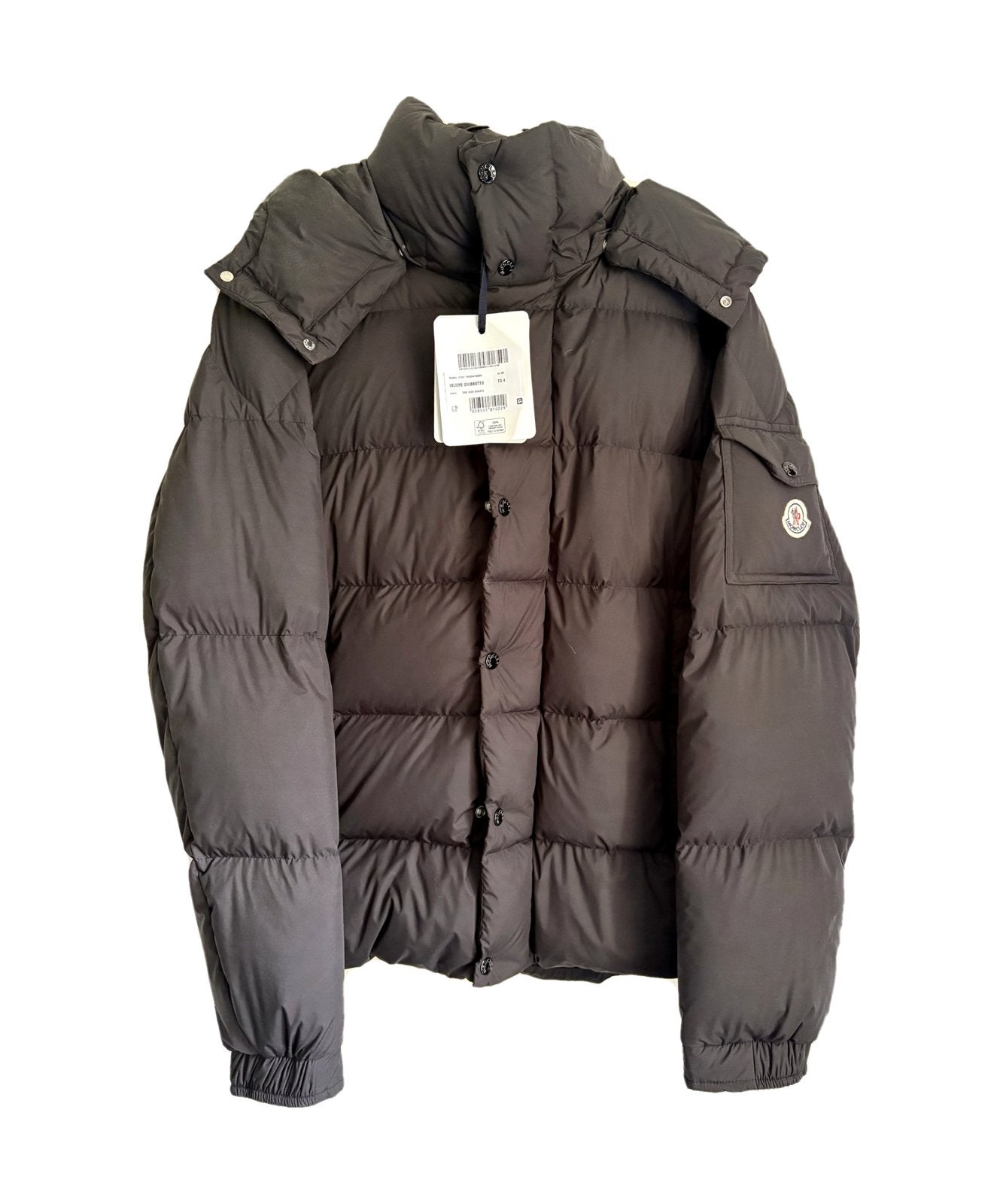 💙MONCLER JAS VEZERE ZWART HEREN L ONGEDRAGEN💙, Moncler, Zwart, Ophalen of Verzenden, Maat 56/58 (XL)