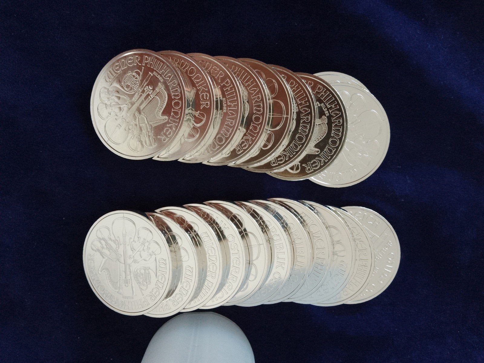 20 oz zilver Wiener Philharmonicer, Ophalen of Verzenden, Zilver