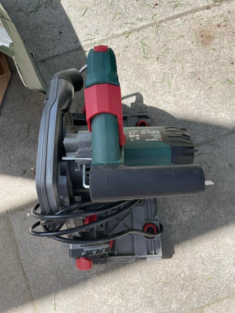 Parkside PTSS 1200 E2 invalzaag - Zo goed als nieuw, Verzenden, Zo goed als nieuw, 1200 watt of meer, Excentrische schuurmachine
