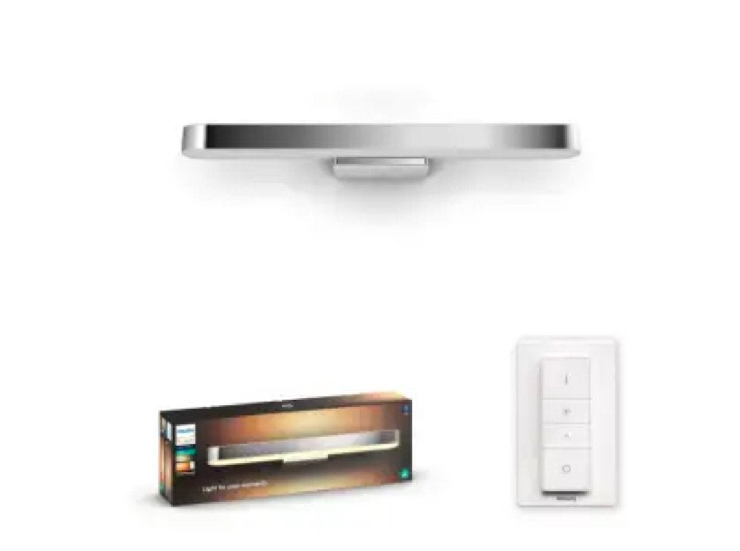 Philips Hue Adore Badkamer Spiegelverlichting Chroom, Metaal, Smart home compatibel, Signify Holding, Overige fittingen