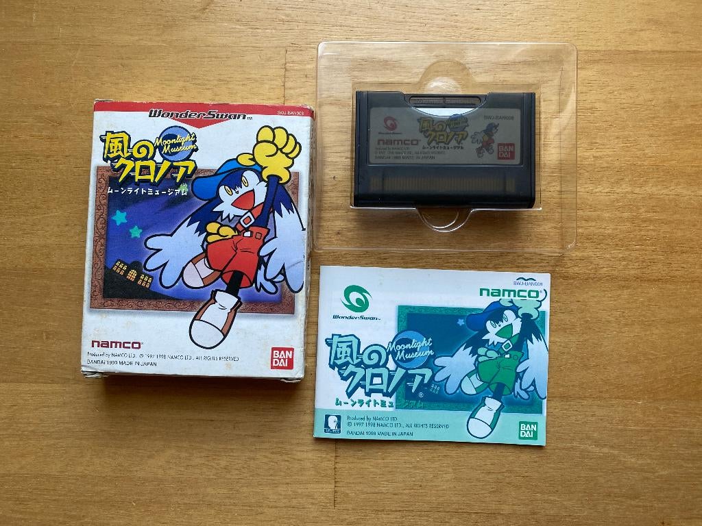Klonoa moon light museum wonderswan, Spelcomputers en Games, Avontuur en Actie, 1 speler, Ophalen of Verzenden, Zo goed als nieuw